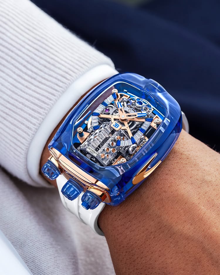 Limited Edition Jacob & Co. Bugatti Chiron Tourbillon watch (C05)
