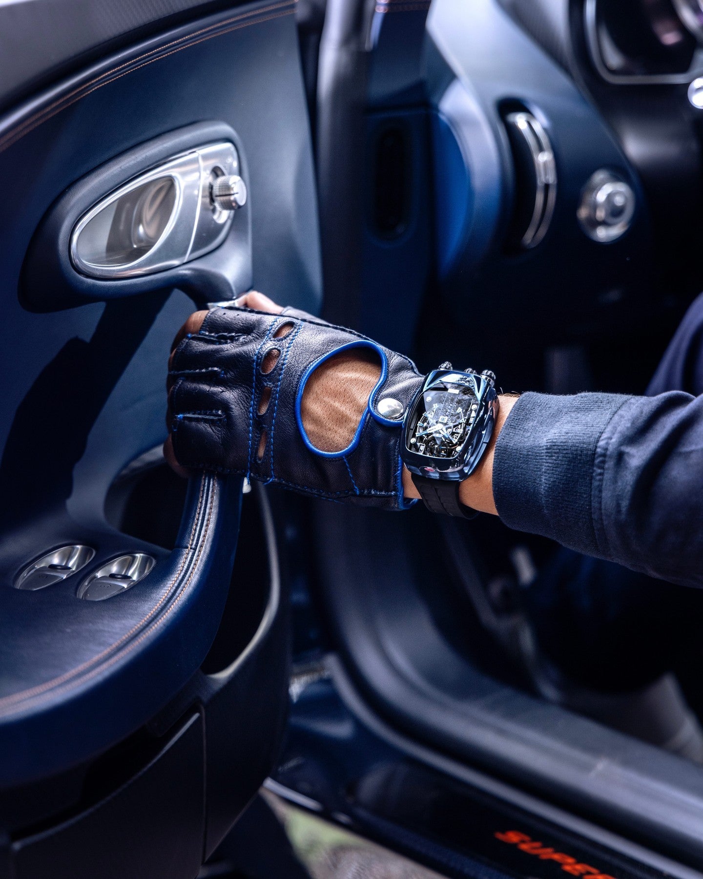 Limited Edition Jacob & Co. Bugatti Chiron Tourbillon watch (C05)