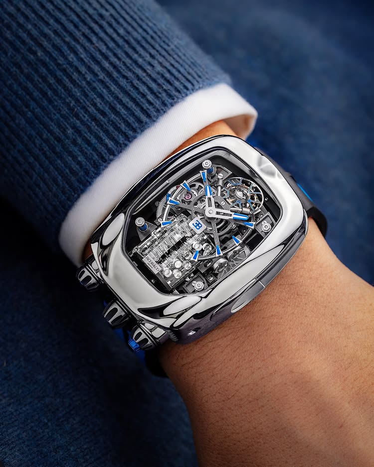 Limited Edition Jacob & Co. Bugatti Chiron Tourbillon watch (C05)