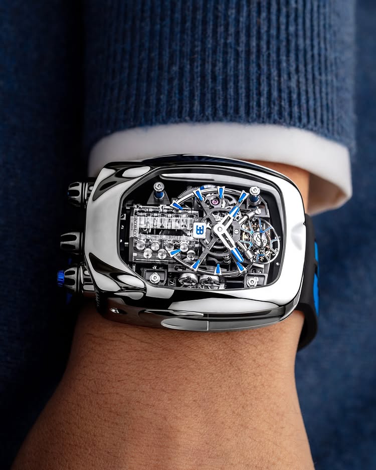 Limited Edition Jacob & Co. Bugatti Chiron Tourbillon watch (C05)