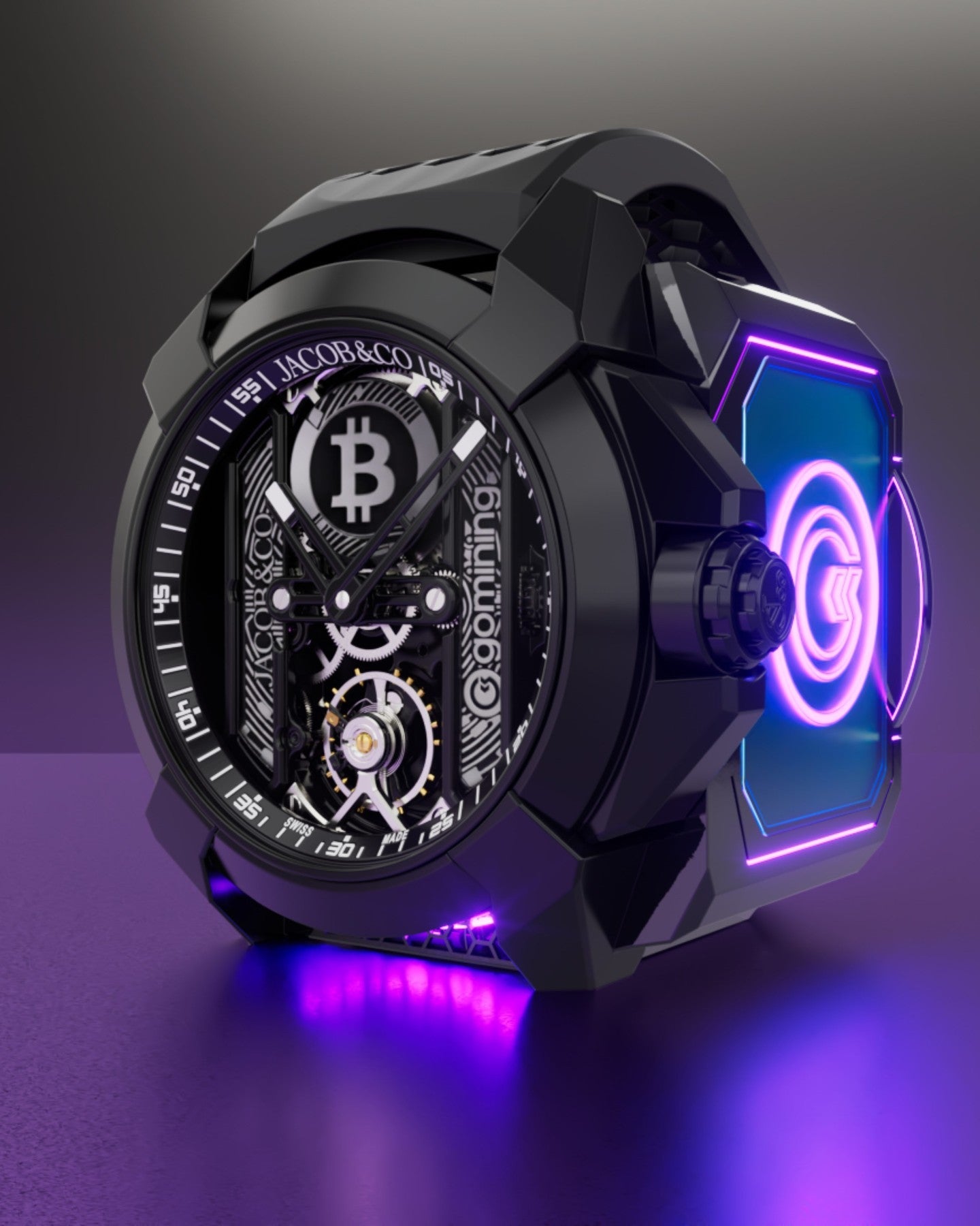 Limited Edition Jacob & Co. Epic X GoMining limited-edition watch (C05)