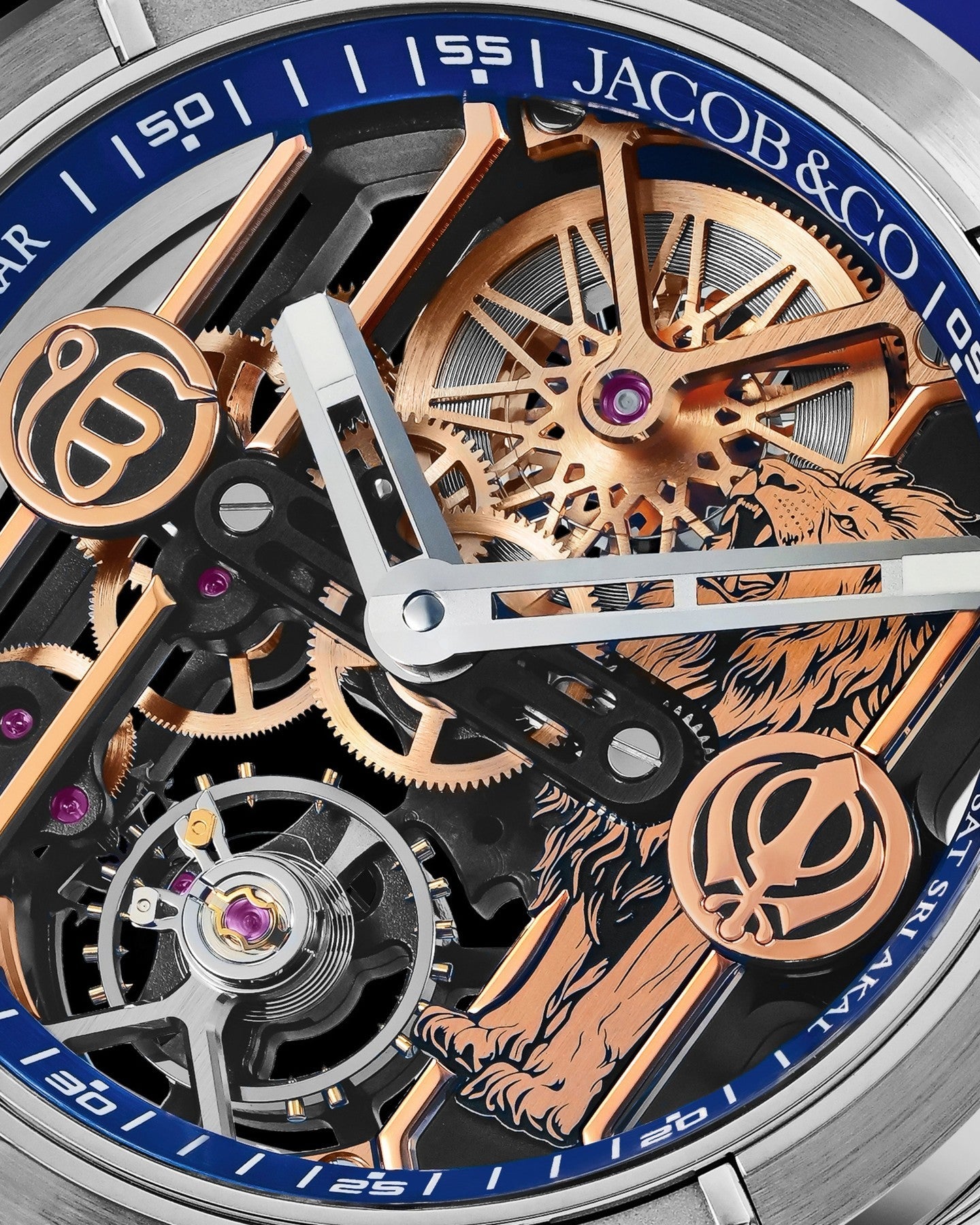 Limited Edition Jacob & Co. Epic X Sher-e-Punjab Edition watch (C05)