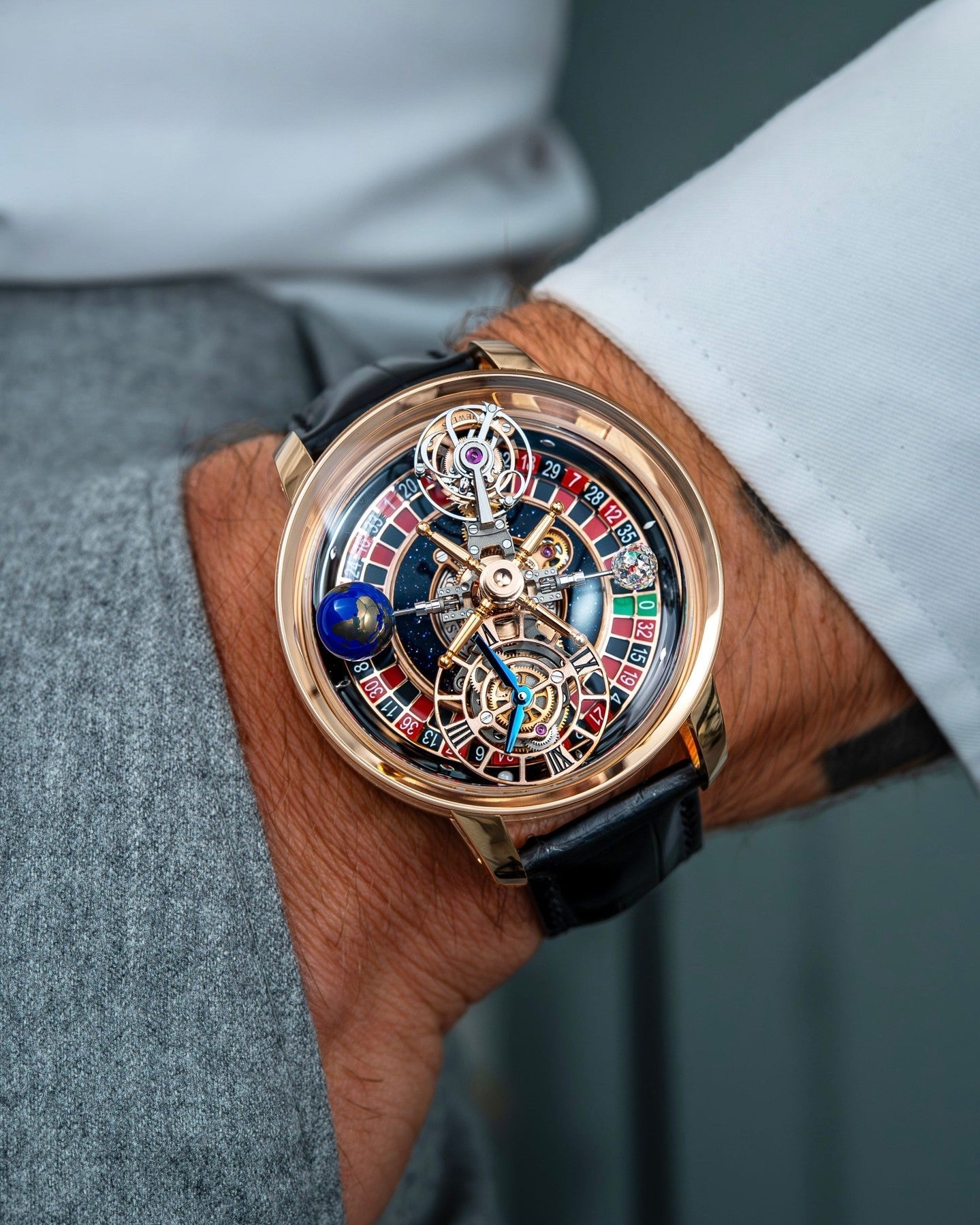Limited Edition Jacob & Co. Astronomia Casino watch (C05)